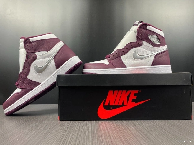 Chep Onekick High 1 Jordan Bordeaux Air 555088-611 OG 0725